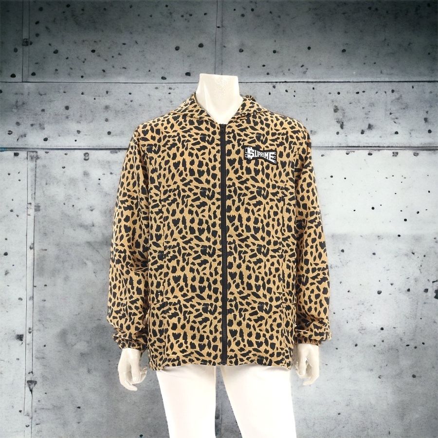 キムタク着用モデル☆木村拓哉 ナイロンジャケット レオパード柄