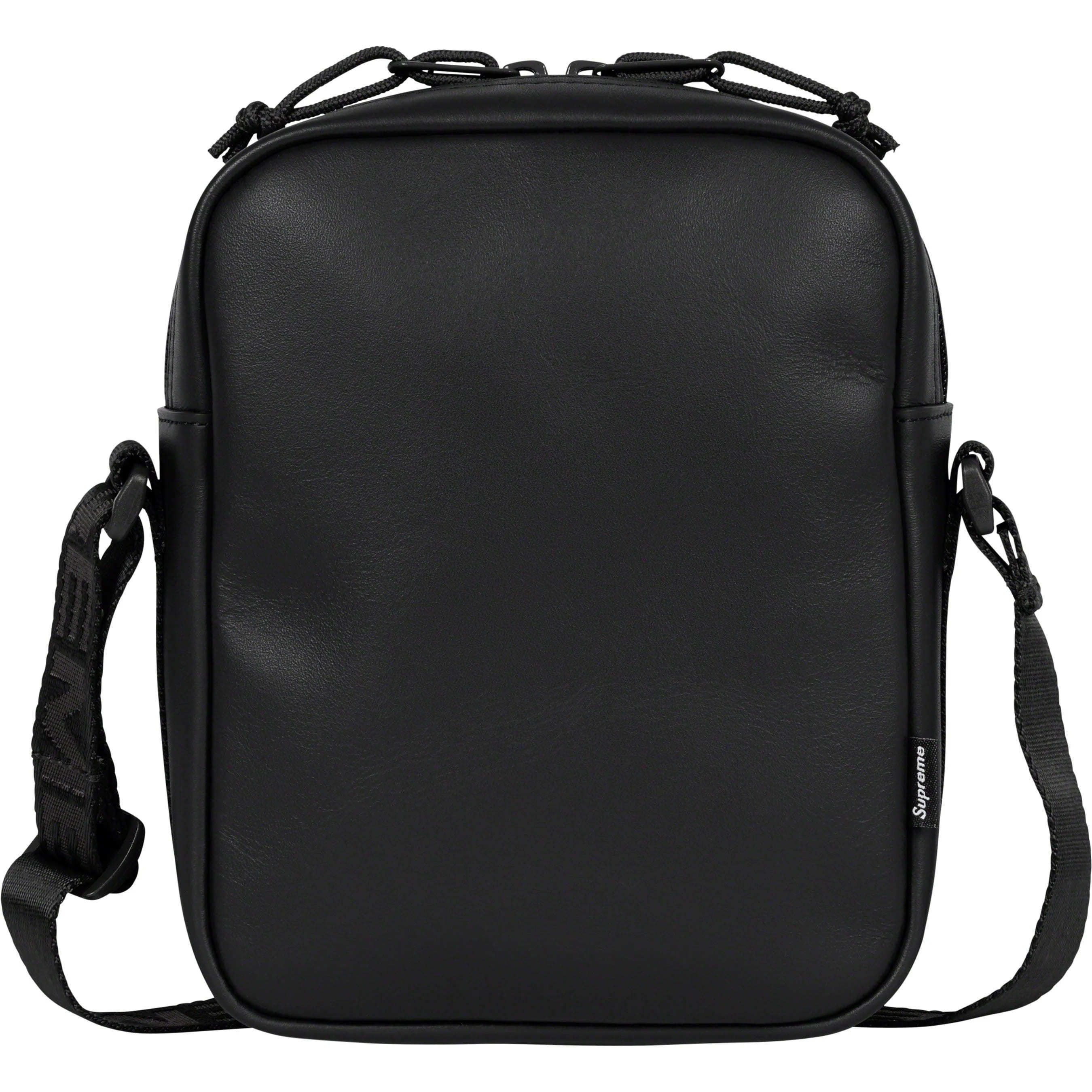 Supreme レザー ショルダーバッグ FW23 WEEK 10 関送料込 (Supreme