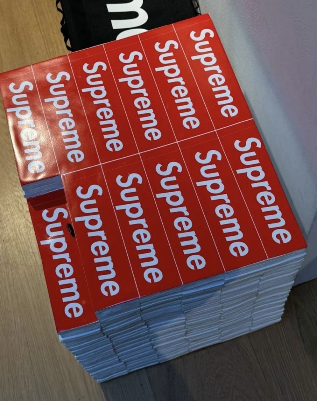 FW23 Supreme Rotary Hero Sticker Bricks Stool Side Table (Supreme