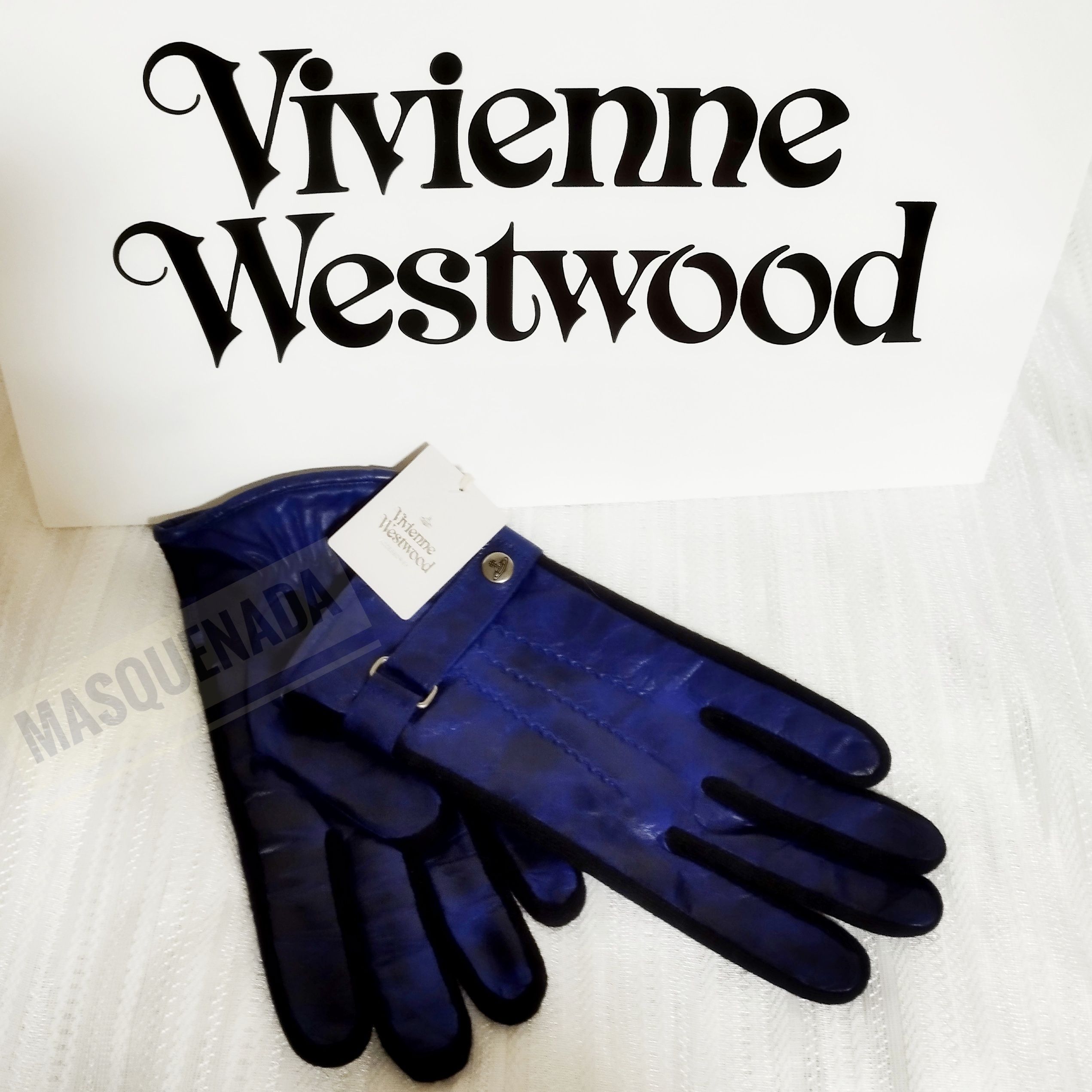 すぐ届く☆Vivienne Westwood オーブ ライダースグローブ 手袋