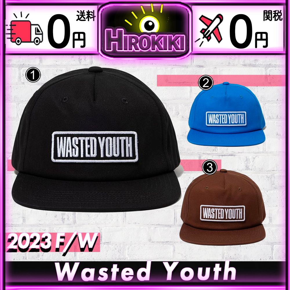 本物保証 /関税・送料無料】Wasted Youth 5 Panel Cap (Wasted Youth