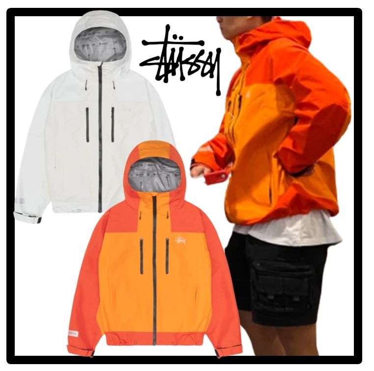 関税込☆Stussy☆Stussy Gore-Tex Recycled Guide Shell Jacket