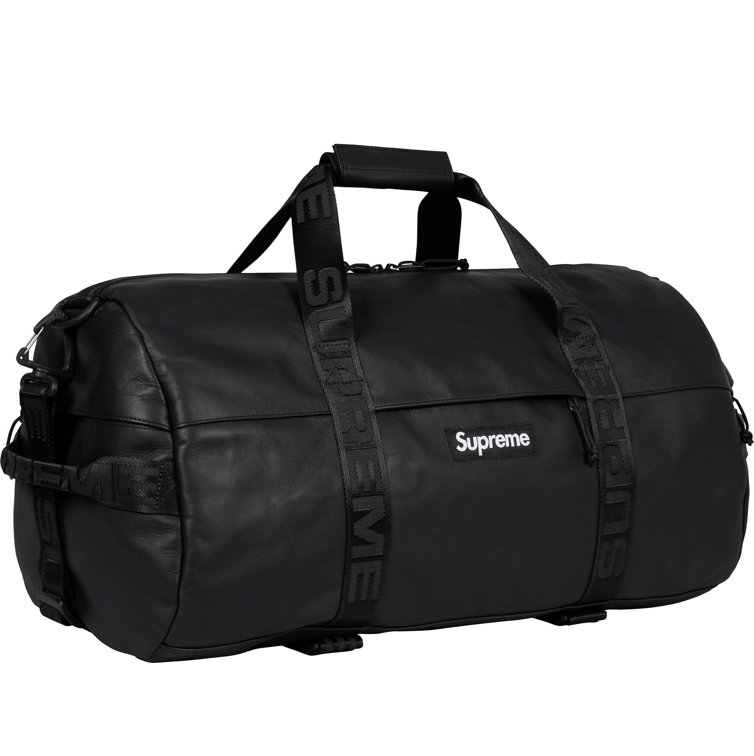 23Supreme Leather Duffle Bagシュプリームレザーダッフルバック