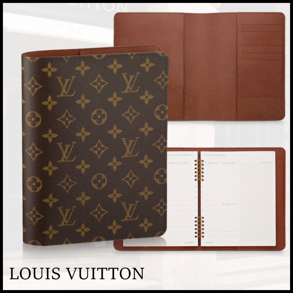 ◇人気◇ルイヴィトン アジェンダ・ビューロー/モノグラム 手帳 (Louis