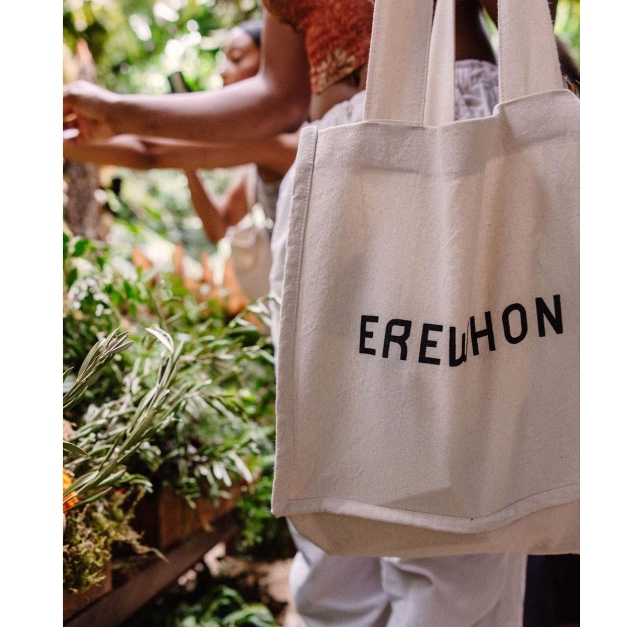 EREWHON（エレウォン）コットンキャンバストートバッグ (EREWHON/エコ