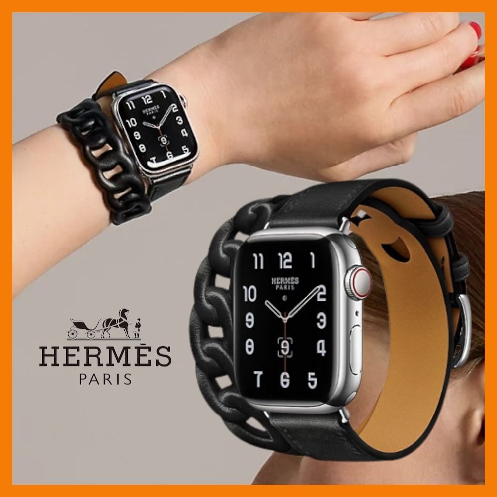 お揃いにも◎】HERMES☆Apple Watch 腕時計用ベルト (HERMES/腕時計用