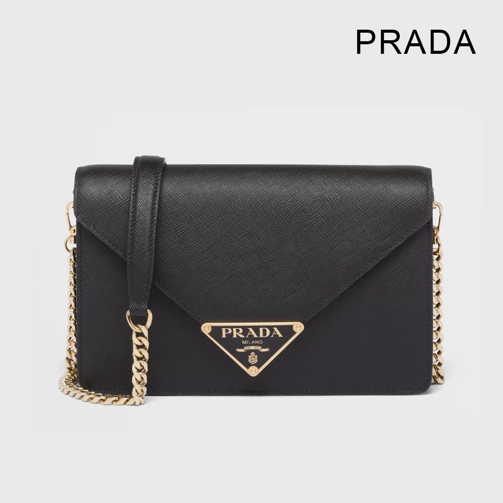 PRADA/プラダ】サフィアーノレザー ショルダーバッグ チェーン (PRADA
