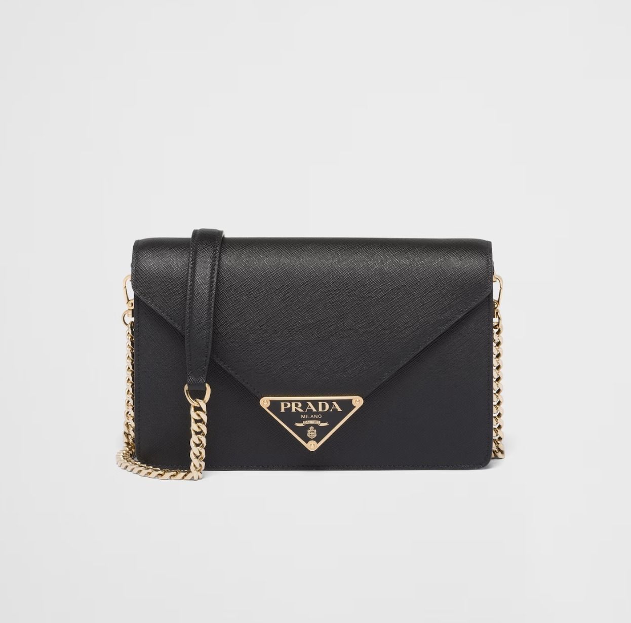 PRADA/プラダ】サフィアーノレザー ショルダーバッグ チェーン (PRADA