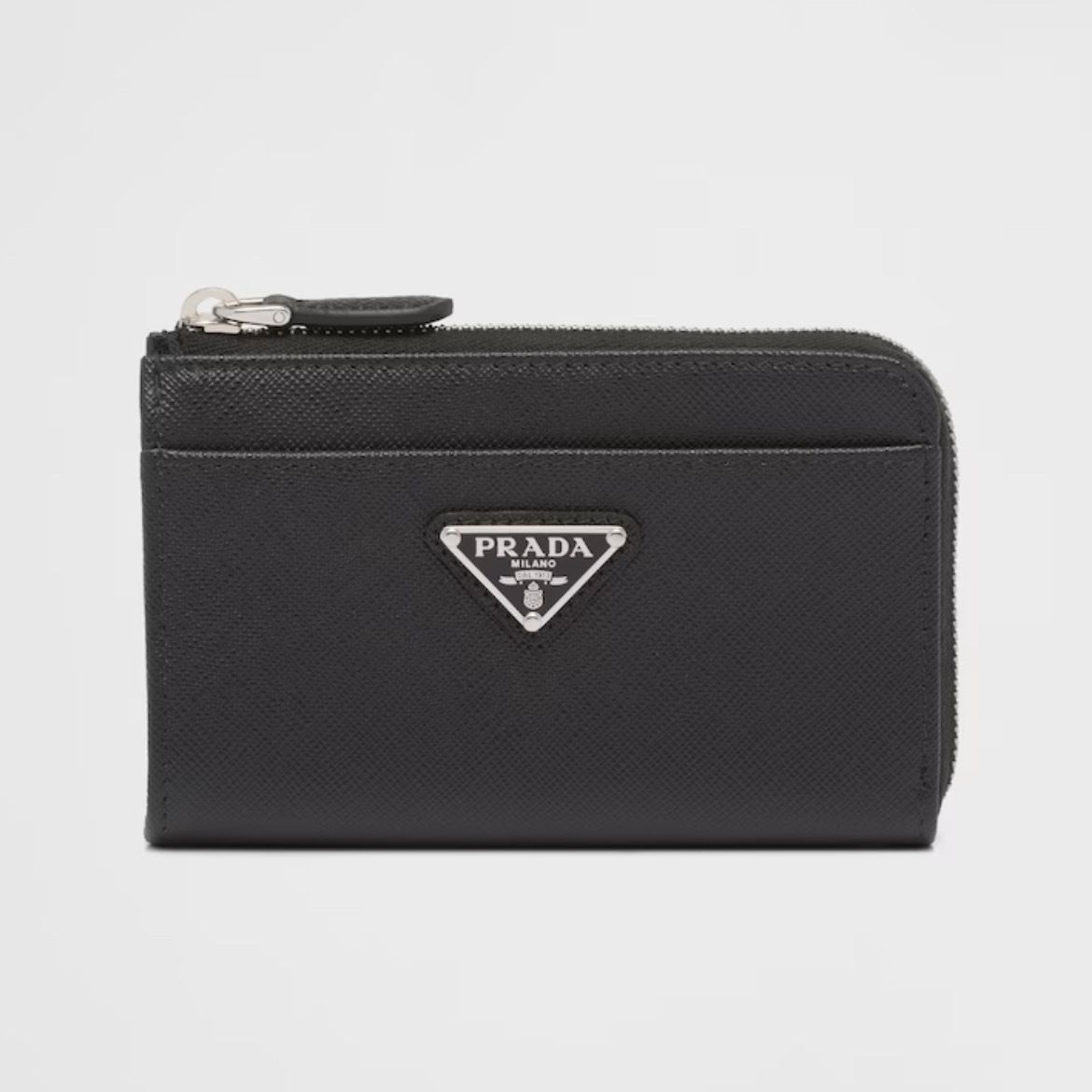 話題 PRADA◇サフィアーノレザー キーケース カードスロット付 (PRADA