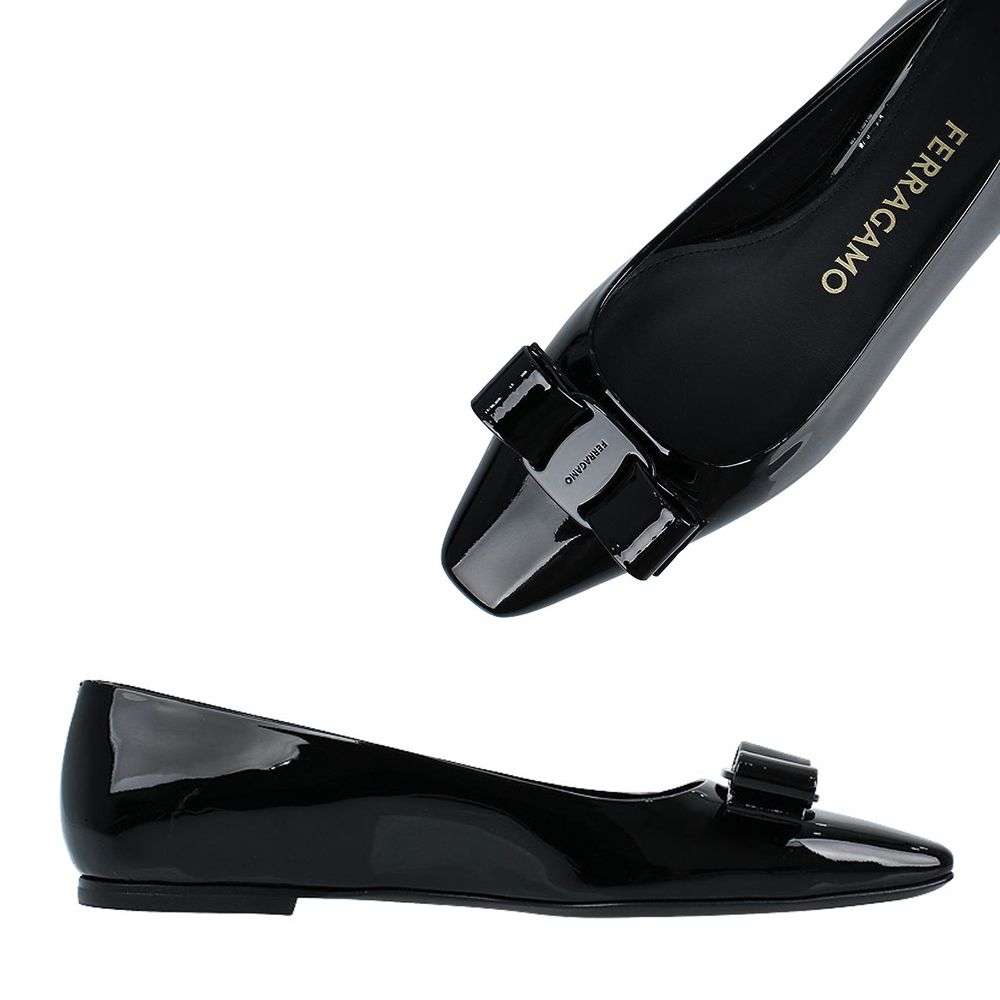 関税負担なし☆Salvatore Ferragamo バレリーナシューズ (FERRAGAMO