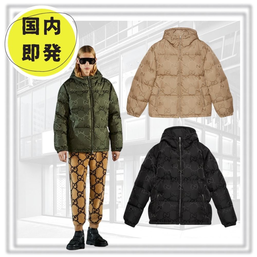 国内即発*GUCCI*グッチジャンボGGキャンバス ダウンジャケット (GUCCI