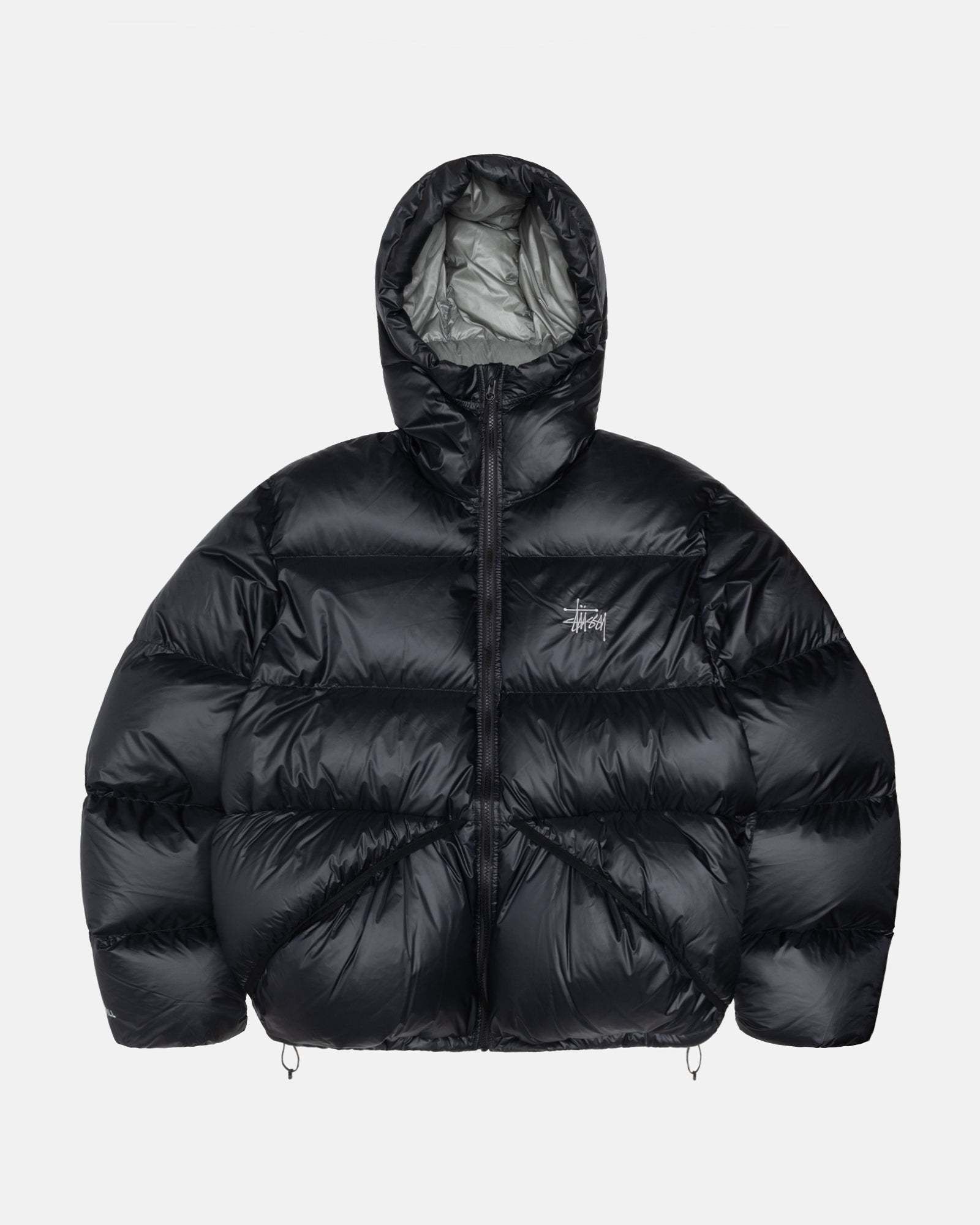 STUSSY☆】Down Parka Micro Ripstop Phantom Black (STUSSY/ダウン