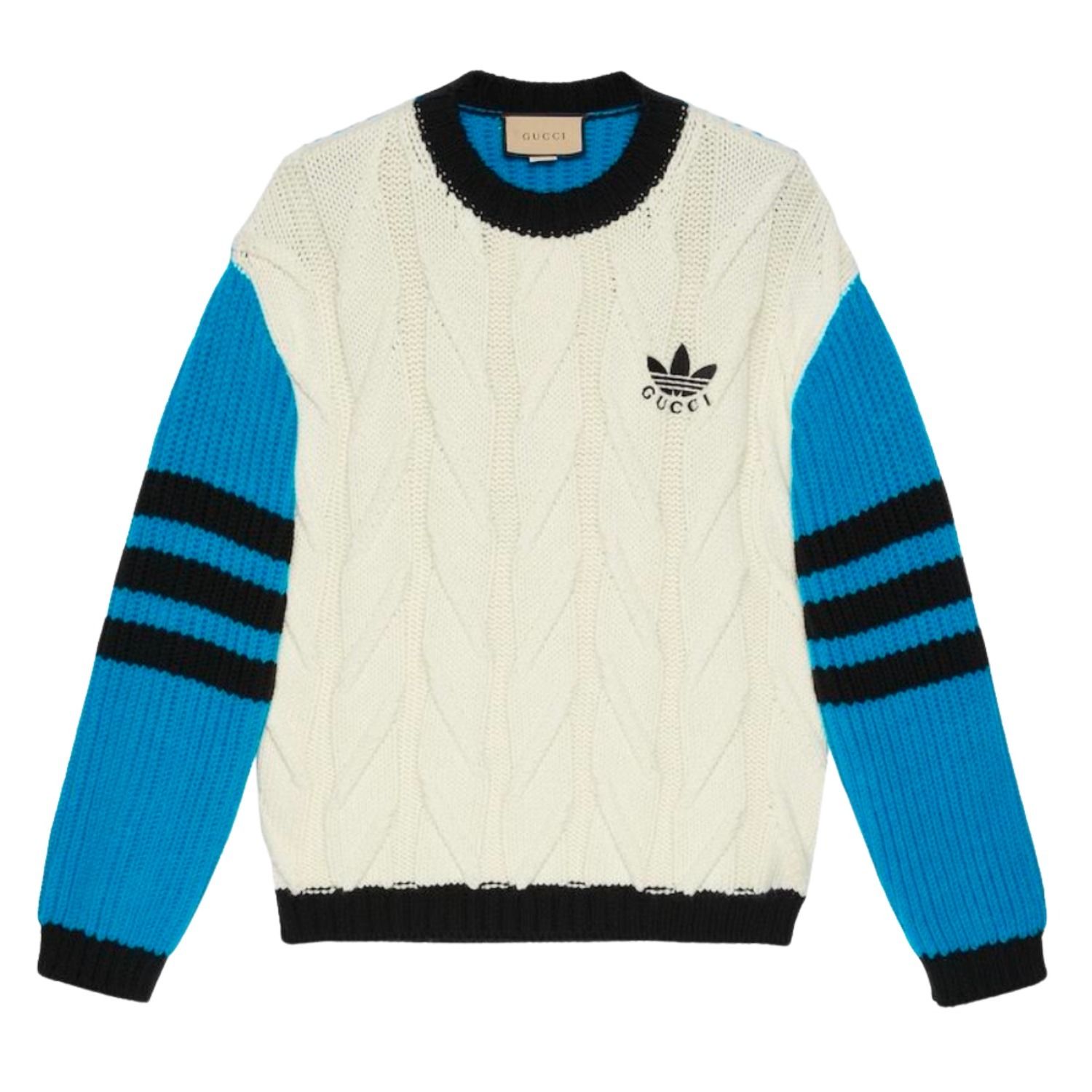 GUCCI Adidas グッチ アディダス ケーブルニット セーター (GUCCI
