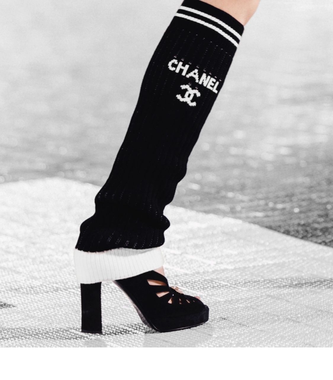 ☆完売必須☆【CHANEL】 ゲートル ソックス (CHANEL/タイツ・ソックス