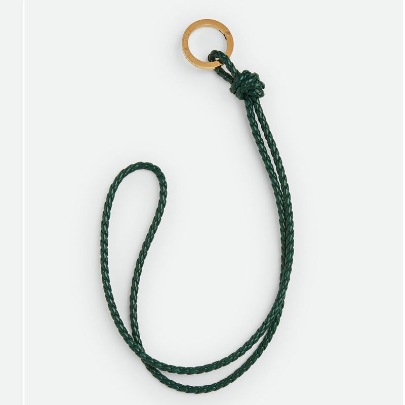 国内直営**BOTTEGA VENETA** イントレチャート ロングキーリング