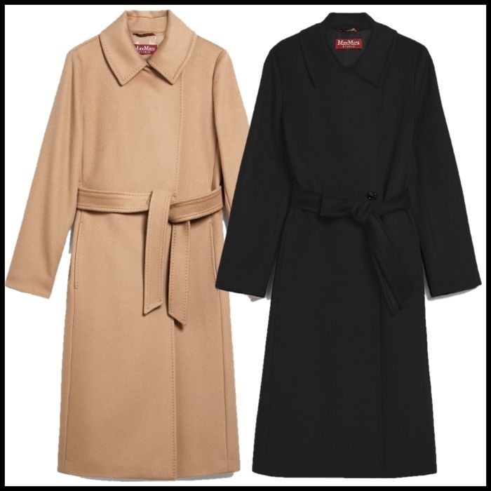 MAXMARA STUDIO ピュア ヴァージンウール コート BCOLLAG (Max Mara