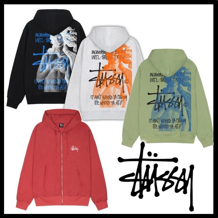 ☆関税込☆Stussy☆IST VENUS ZIP HOODIE☆ (STUSSY/パーカー