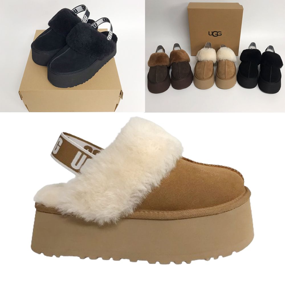 UGG(アグ)☆FUNKETTE プラットフォーム 厚底サンダル (UGG/サンダル