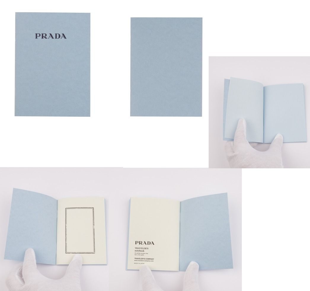 PRADA 【4冊セット】 トラベラーズノート パスポートサイズ (PRADA