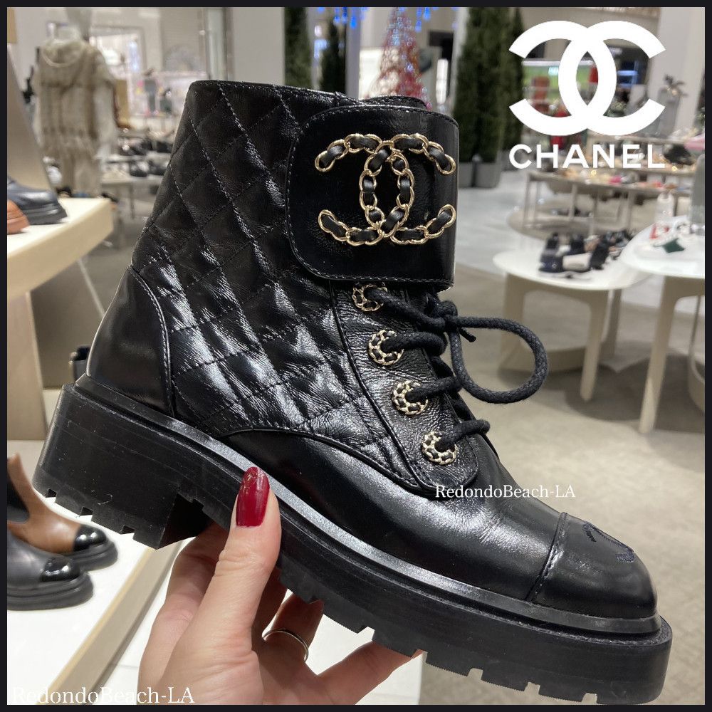 シャネル CHANEL ブーツ