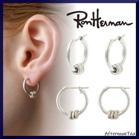 人気【Spinelli Kilcollin】ロンハーマン フープピアス シルバー (Ron