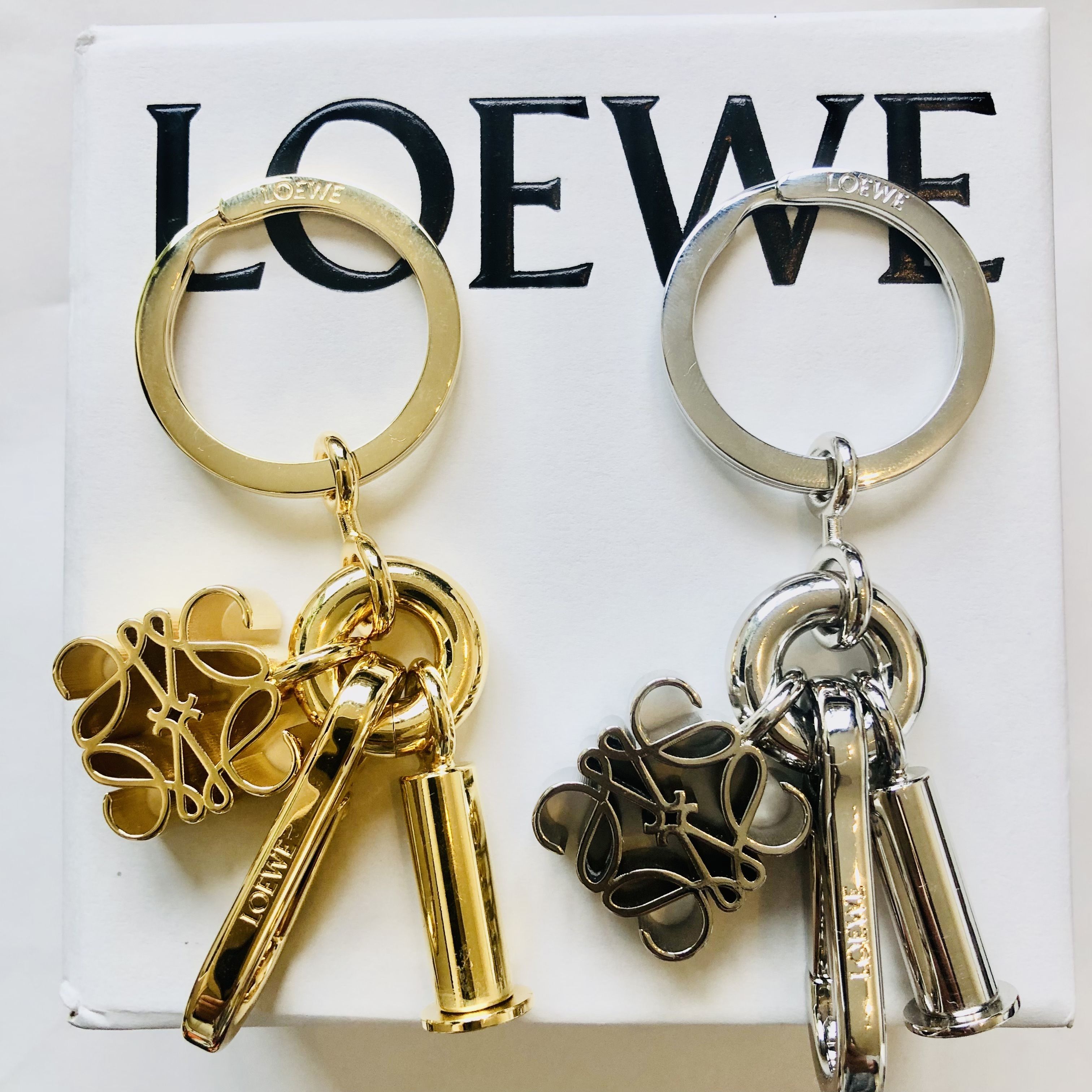 2色展開☆LOEWE☆アナグラム キーリング (LOEWE/キーケース