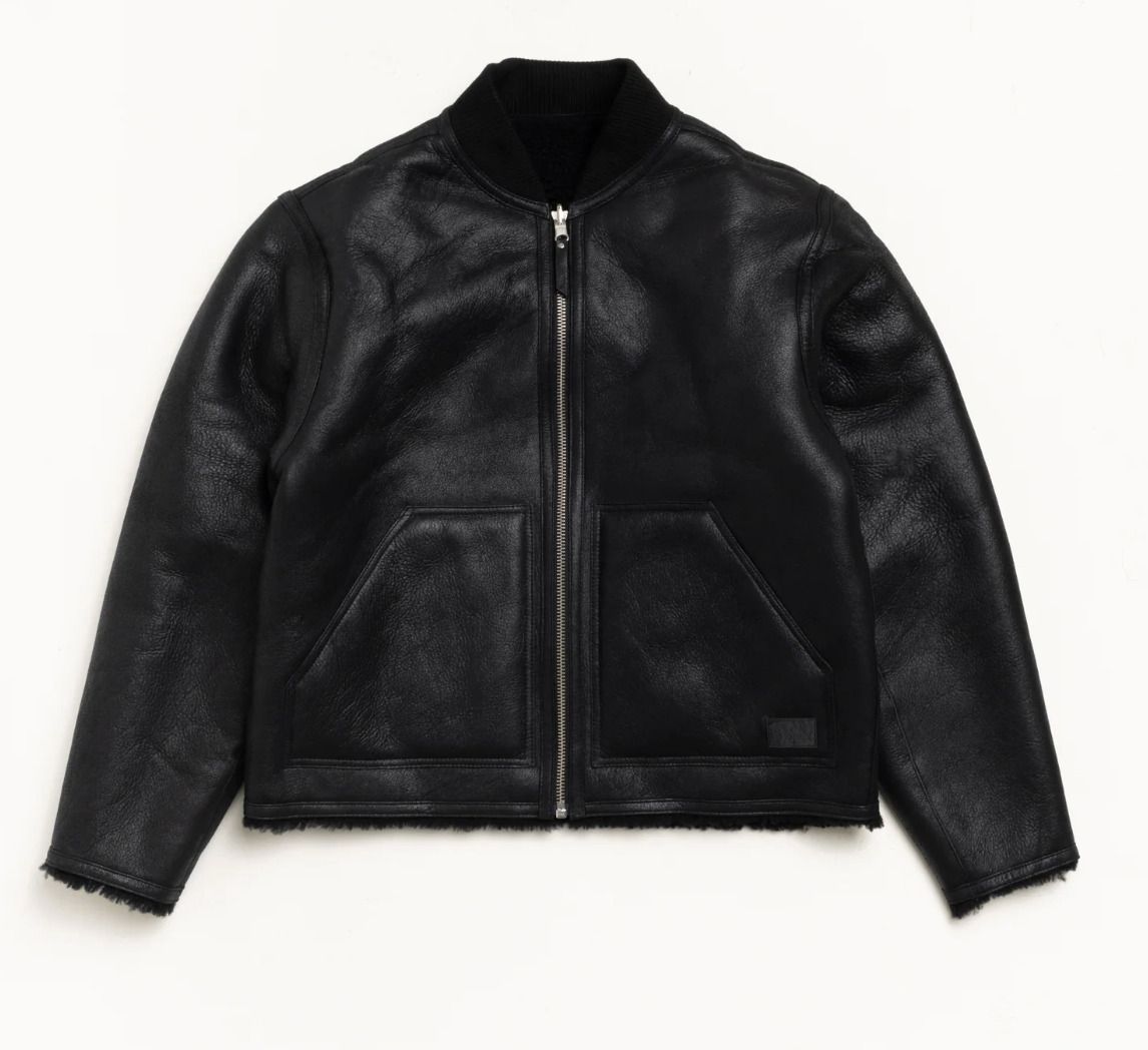 STUSSY】☆リバーシブル☆ SHEARLING REVERSIBLE BOMBER (STUSSY