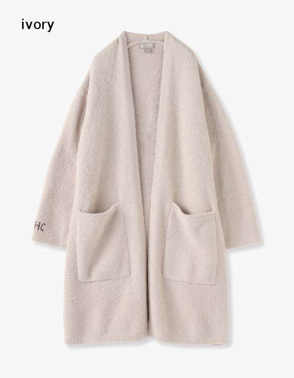 別注【BAREFOOT DREAMS】ロンハーマン Long Cardigan ロゴ (Ron Herman