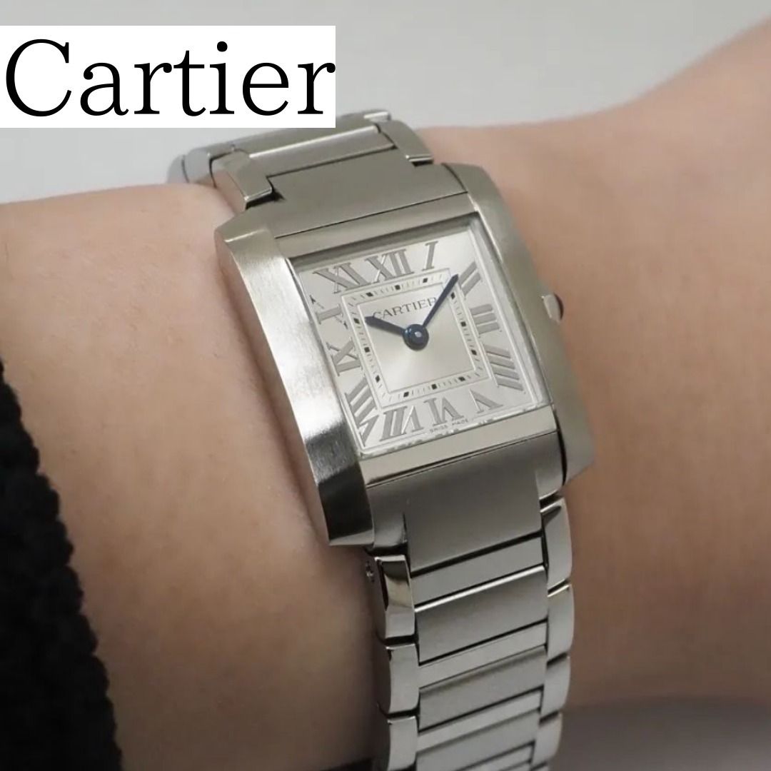 □Cartier□カルティエ タンク フランセーズ ウォッチ SM (Cartier