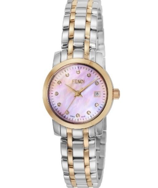 フェンディ ラウンドクラシコ ダイヤモンド レディース 腕時計 (FENDI