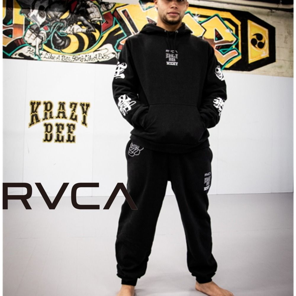 RVCA】KRAZY BEE スウェット パンツ☆セットアップでも◎ (RVCA