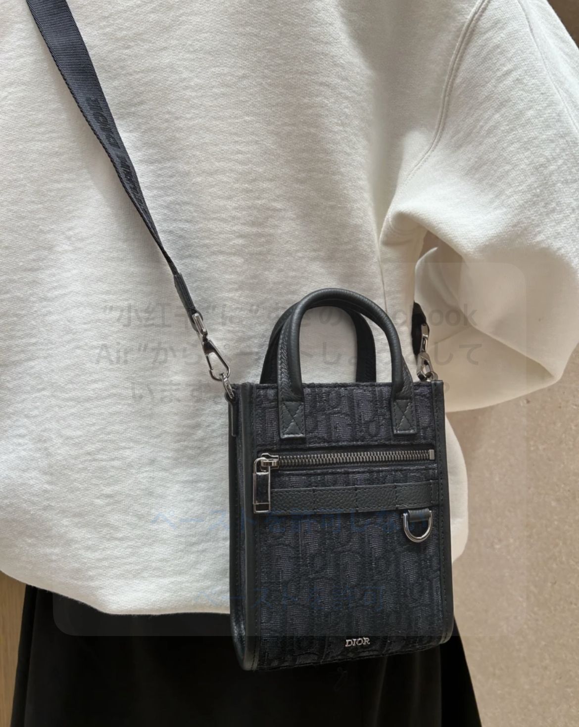 実用的♪】DIOR☆SAFARI ノースサウス ミニトートバッグ (Dior/トート