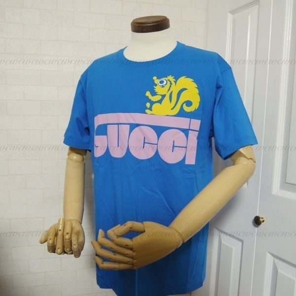 GUCCI【国内即発】□アニマル ロゴ T シャツ 548334ギフト包装可
