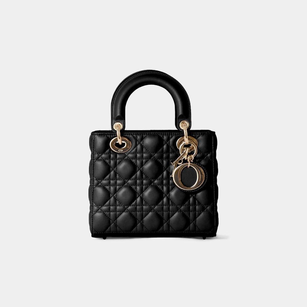 Dior レディ ディオール ミニハンドバッグ 本革レザー ロゴ (Dior