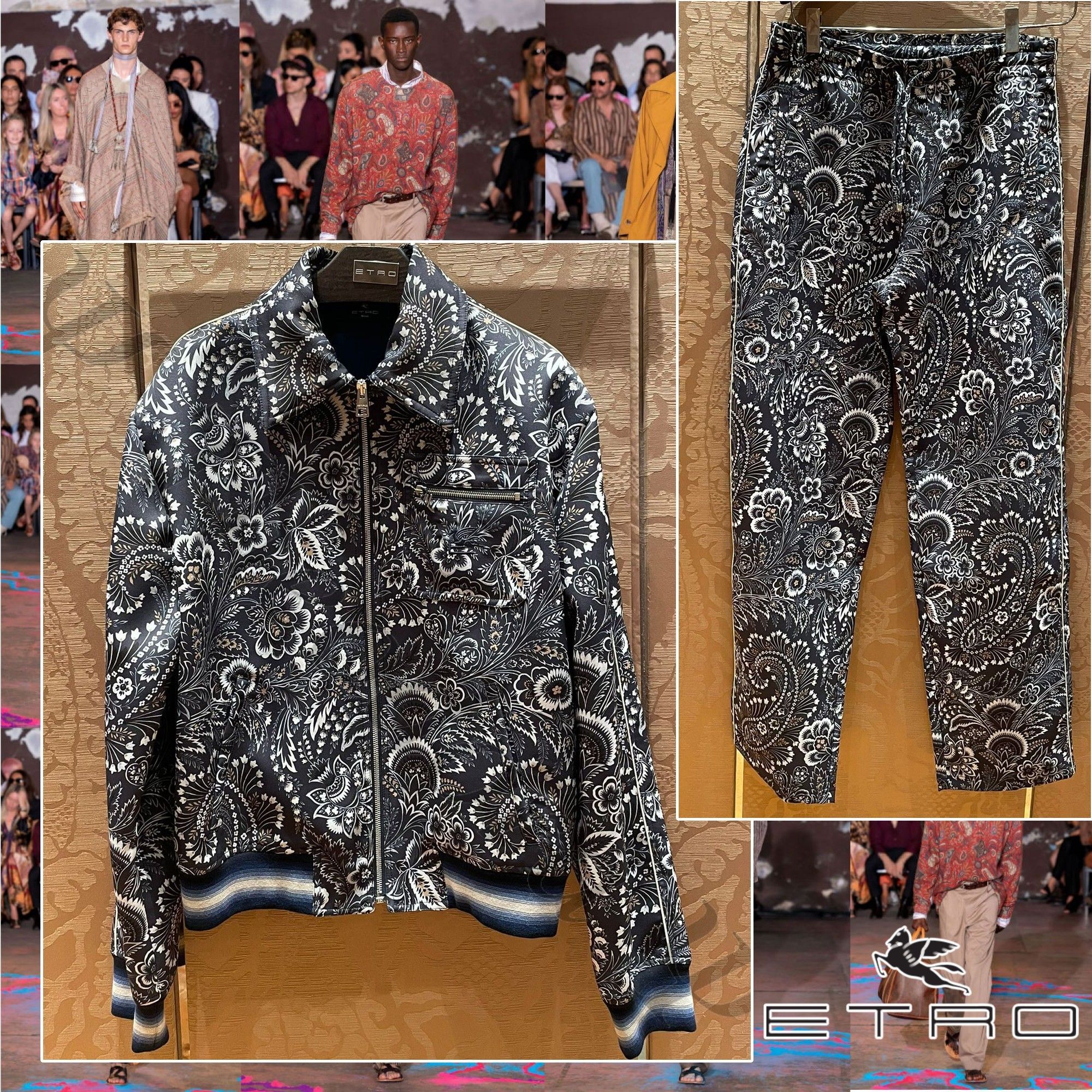 ETRO ペイズリーモチーフ セットアップ (ETRO/セットアップ) 102202045