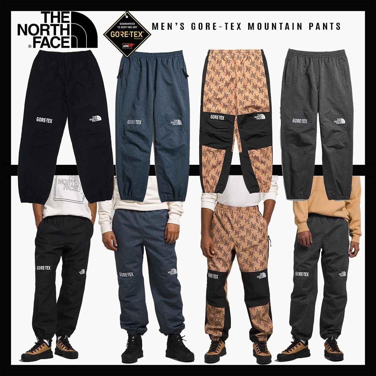 US規格】23FW新作☆TNF☆GTX ゴアテックス マウンテンパンツ (THE