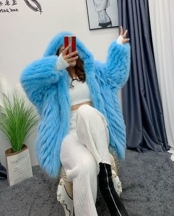 コート ジャケット コート 7色 フェイクファー 韓国 XS~L (ムートン