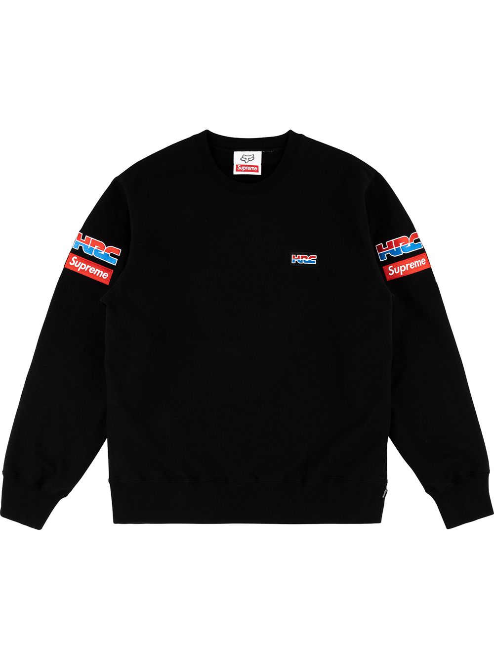 Supreme Honda Fox Racing Sweatshirt | Black | FARFETCH