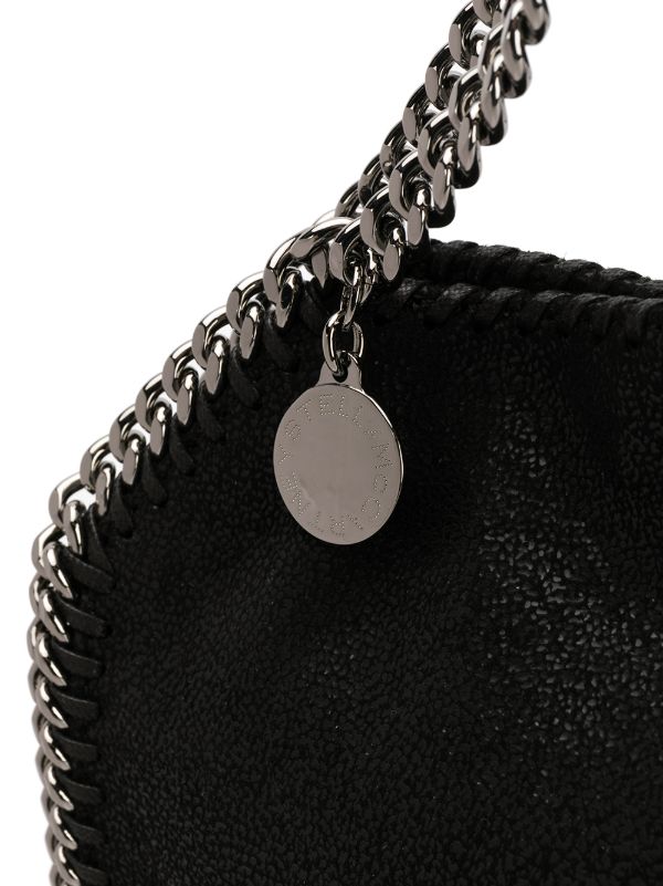 Stella McCartney Tiny Falabella Tote | Black | FARFETCH