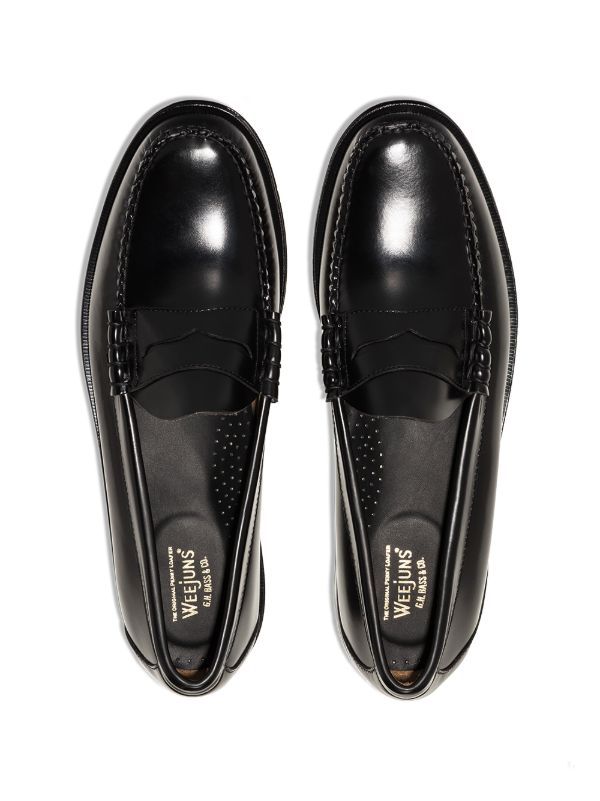 G.H.Bass Weejuns Larson Penny Loafers | Black | FARFETCH