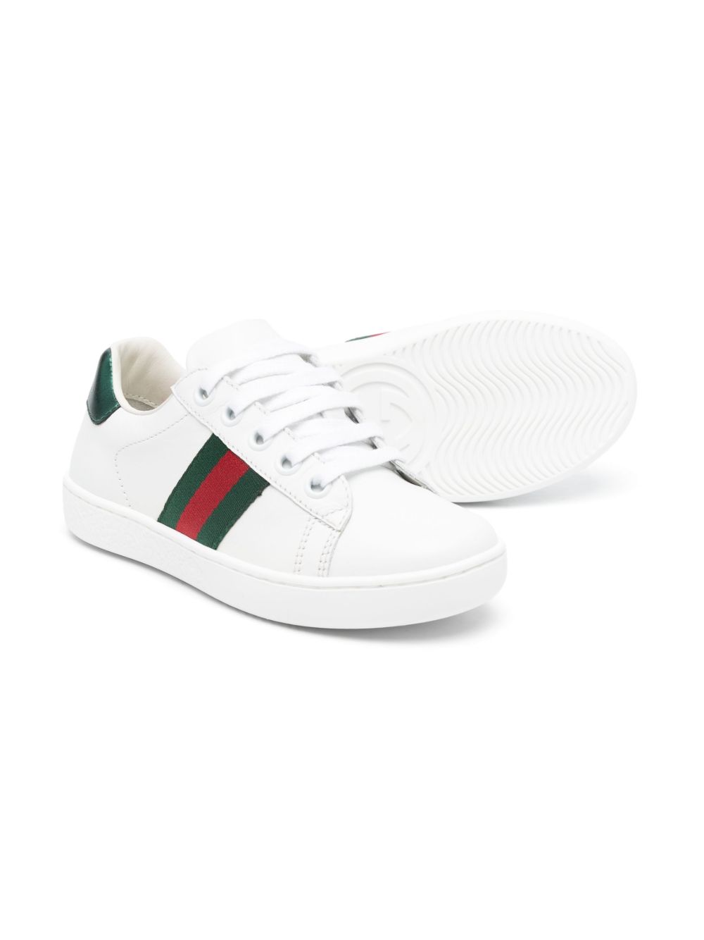 Gucci Kids Ace Sneakers | White | FARFETCH