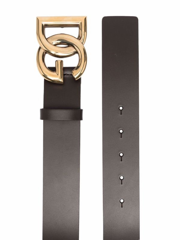 Dolce & Gabbana DG-logo Belt | Brown | FARFETCH CA