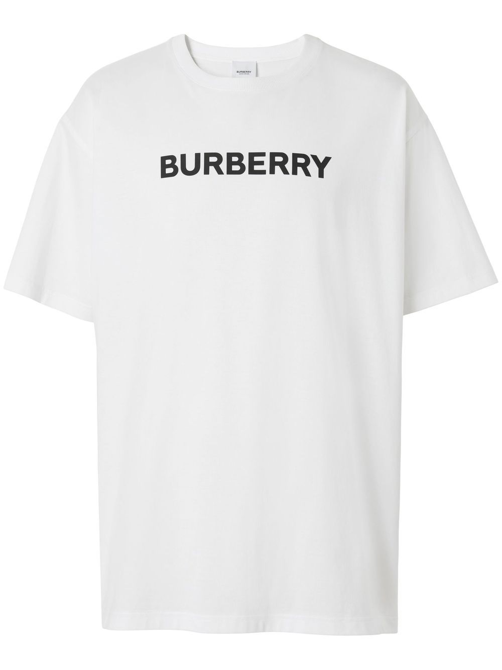 Burberry logo-print Cotton T-shirt | White | FARFETCH CA