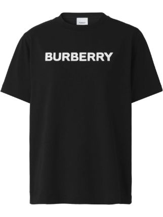 Burberry バーバリー ロゴ Tシャツ | ブラック | FARFETCH JP