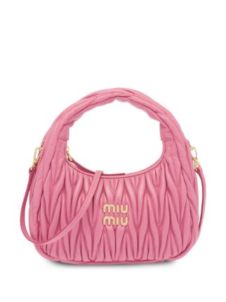 Miu Miu ワンダー マテラッセ ショルダーバッグ ミニ | ピンク