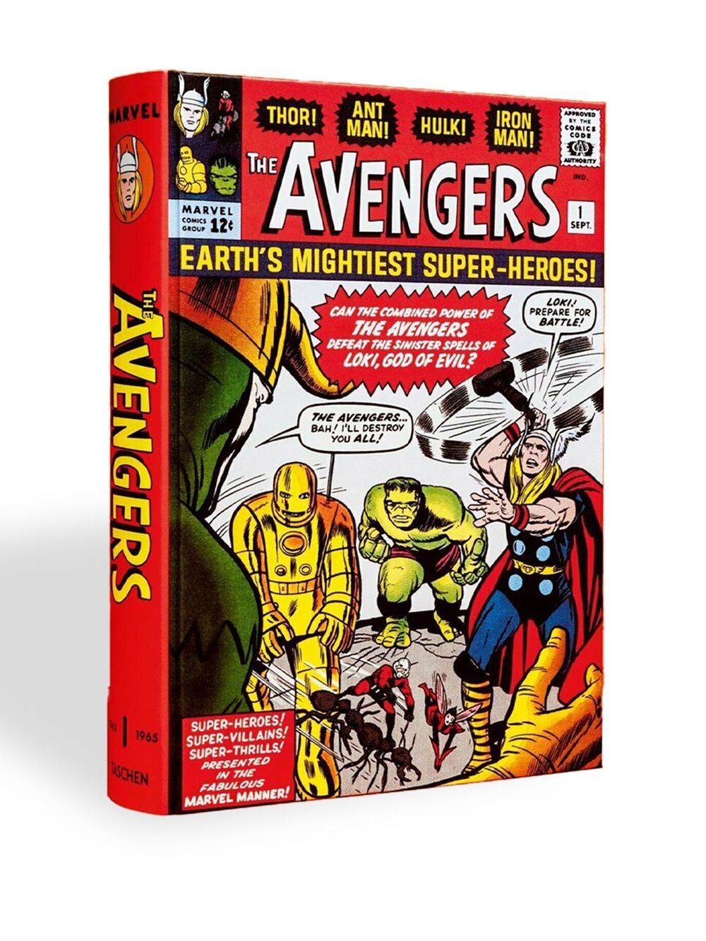 TASCHEN Marvel Comics Library. Avengers Vol 1 1963-1965 | Orange