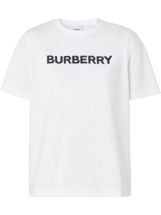 Burberry バーバリー ロゴ Tシャツ | ホワイト | FARFETCH JP