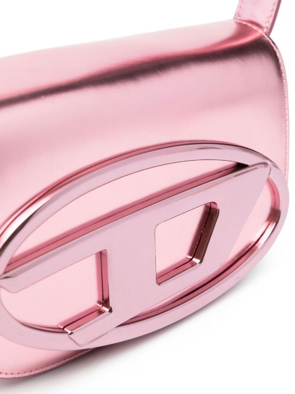 Diesel 1DR レザーショルダーバッグ | ピンク | FARFETCH JP