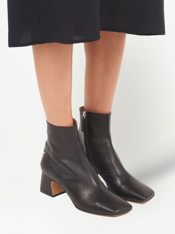 Maison Margiela Décortiqué 60mm ブーツ | ブラック | FARFETCH JP