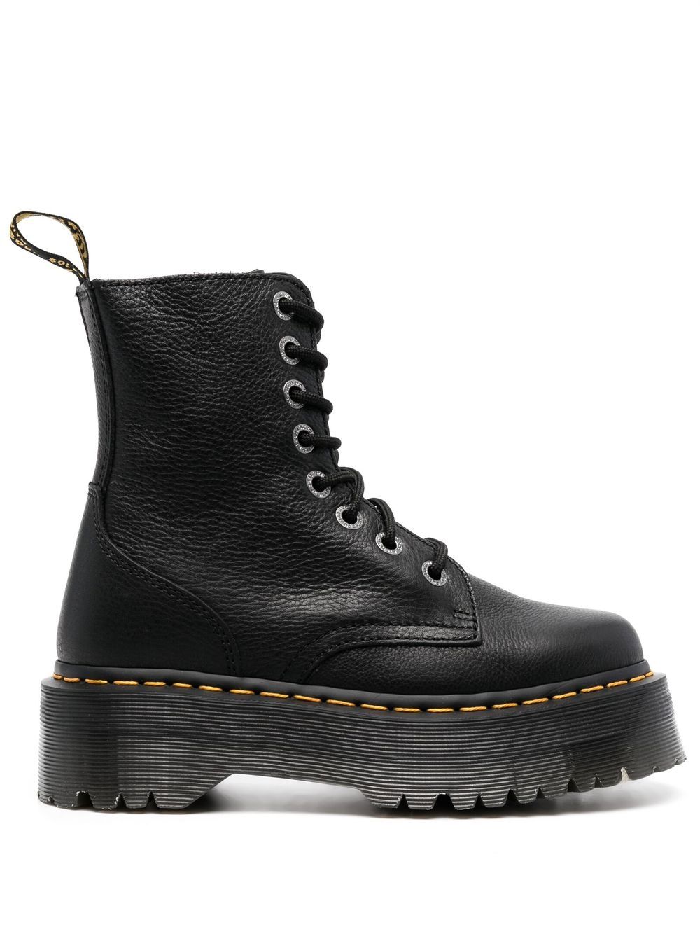 Dr. Martens Jadon III Pisa-leather Platform Boots | Black